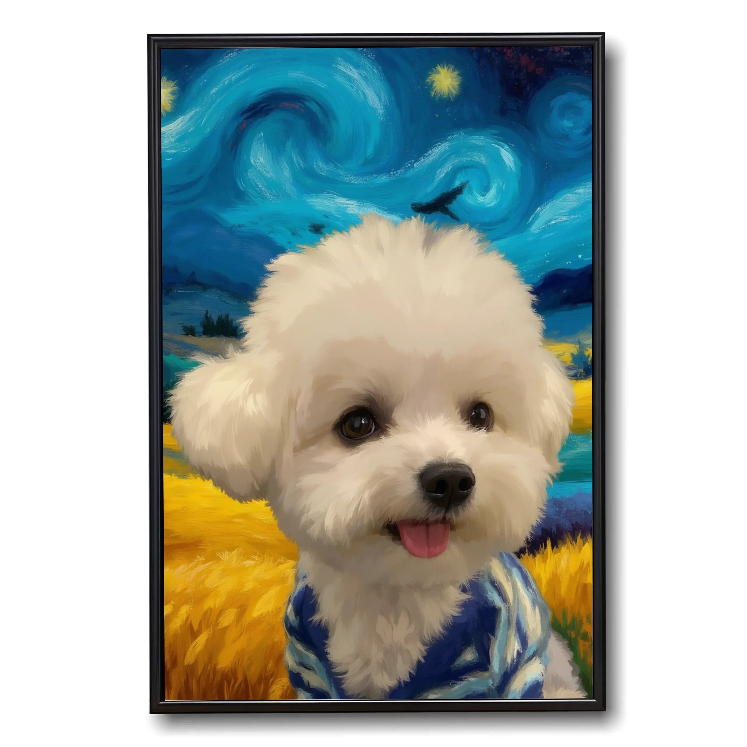 Twilight Field Pet Portrait