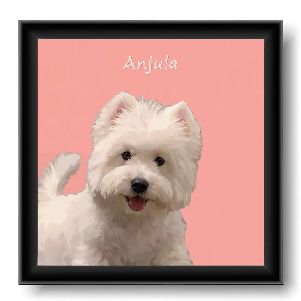 Pink Pet Hand-Painted