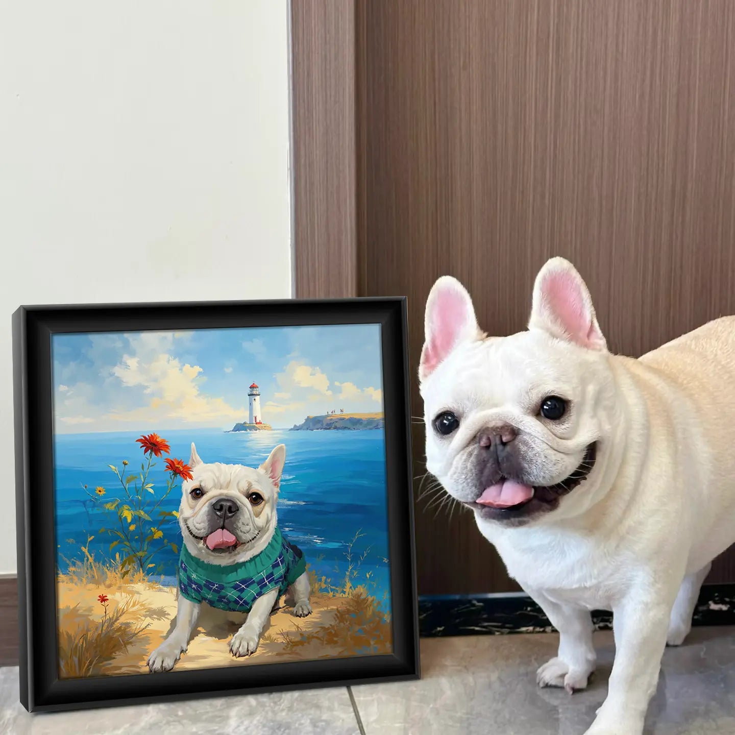 Seaside Pet Portrait