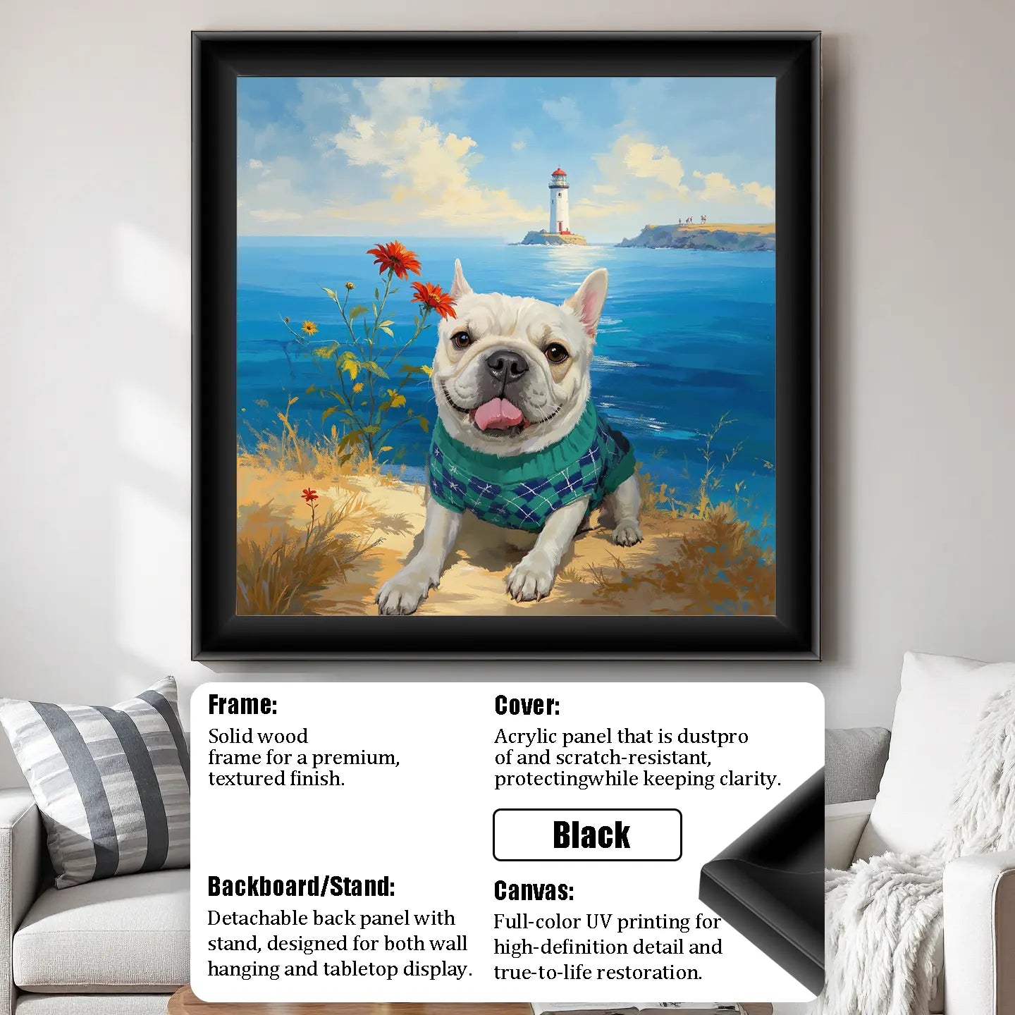 Seaside Pet Portrait
