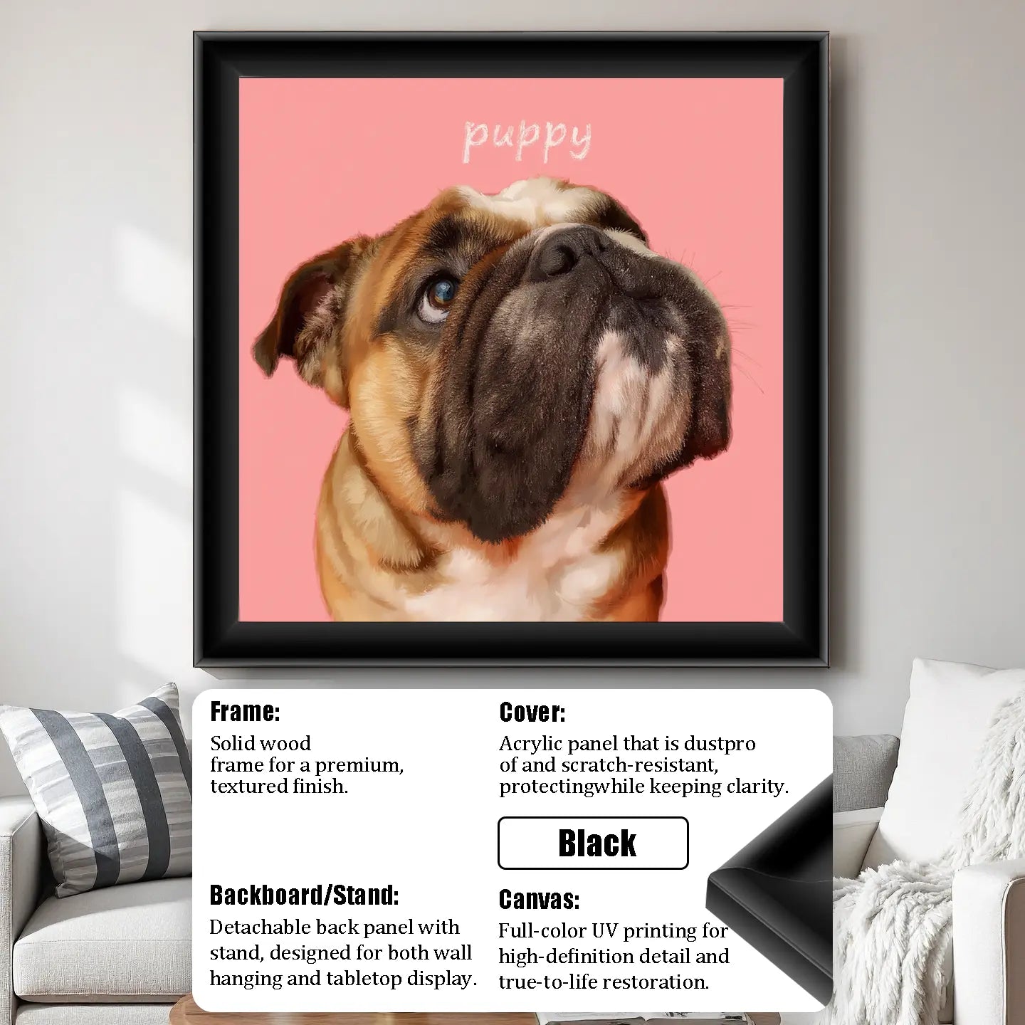 Pink Pet Hand-Painted