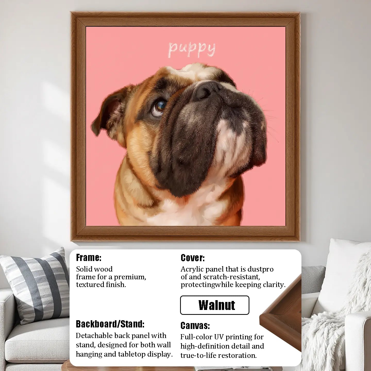 Pink Pet Hand-Painted