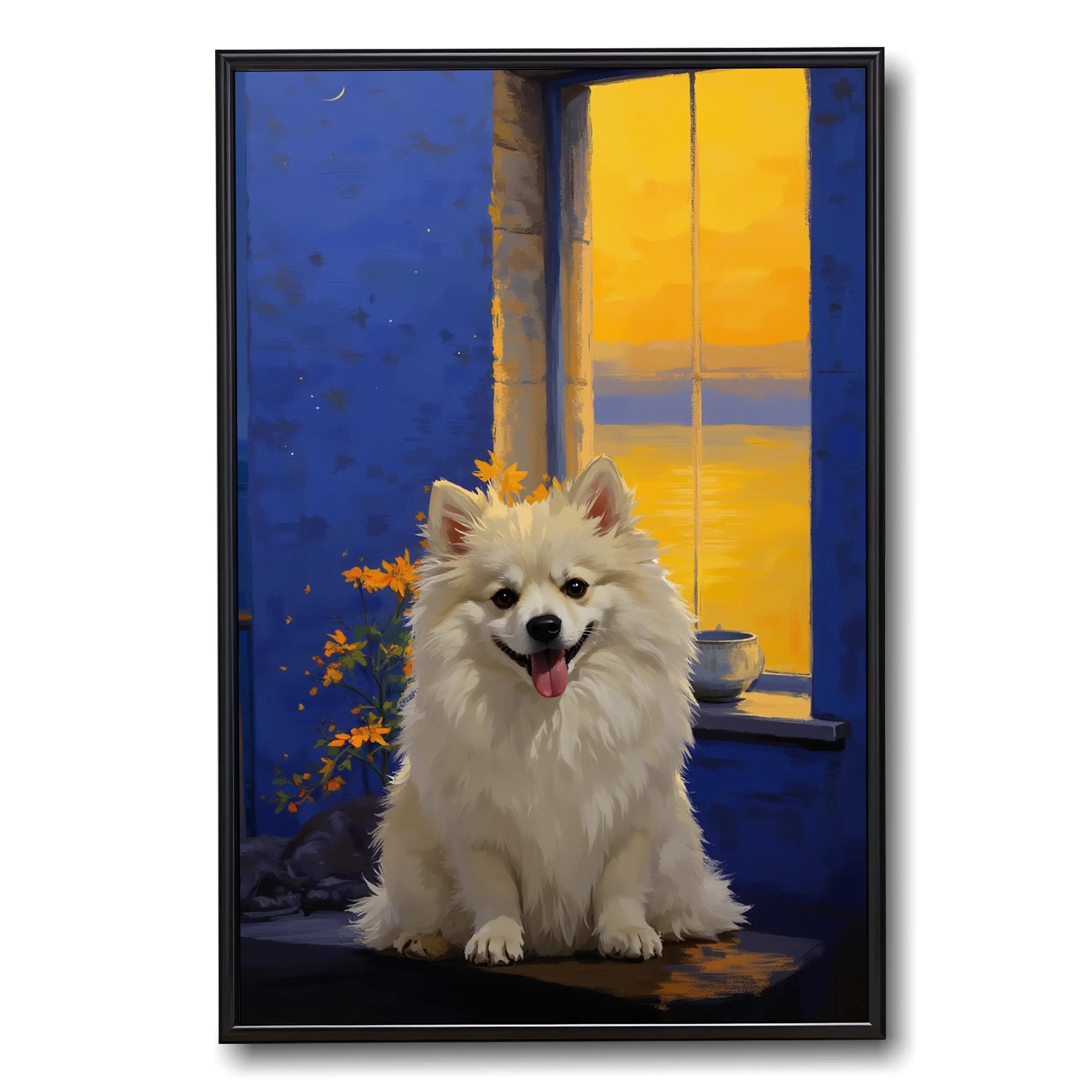 Twilight Glow Pet Portrait
