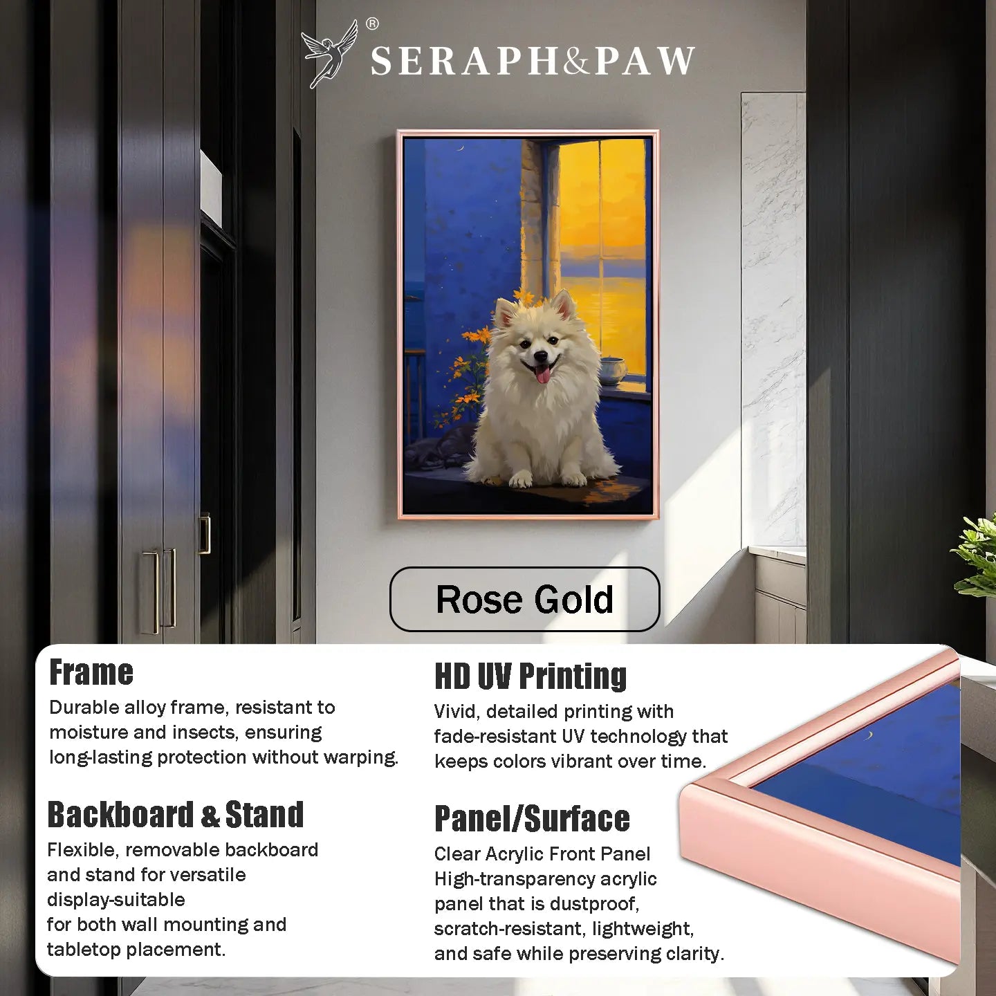 Twilight Glow Pet Portrait
