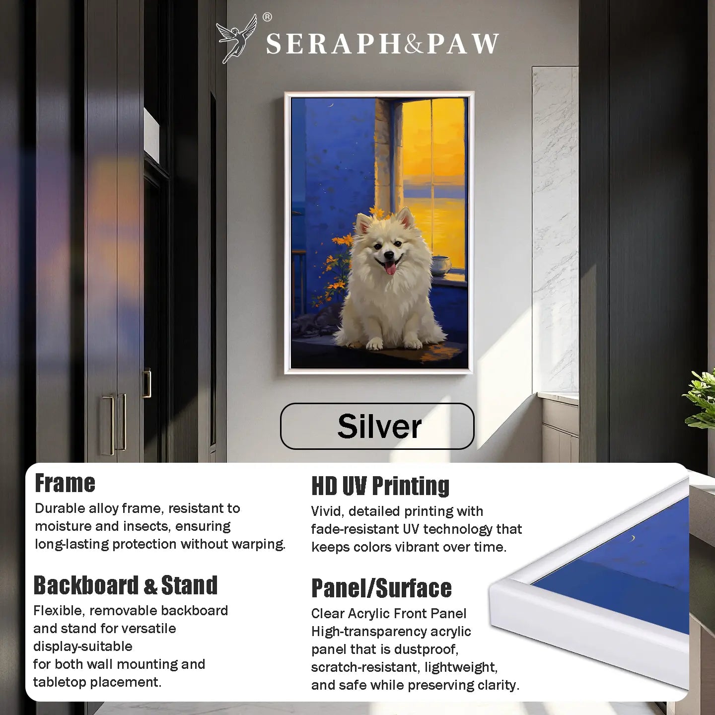 Twilight Glow Pet Portrait